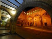 Vista Nocturna Plaza Espaa. Alcaiz, Teruel